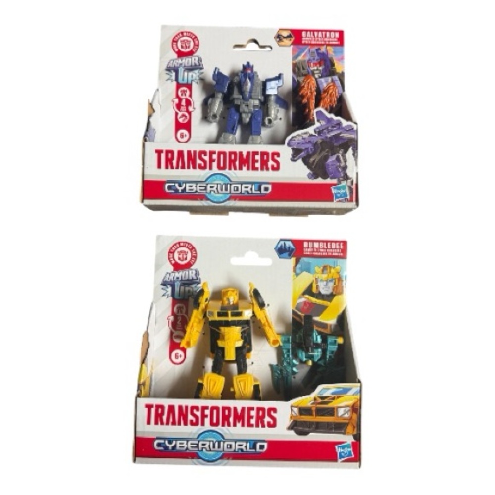 Dual Transformers Toys CYBERWORLD Changers Galvatron Action Figure, 6+